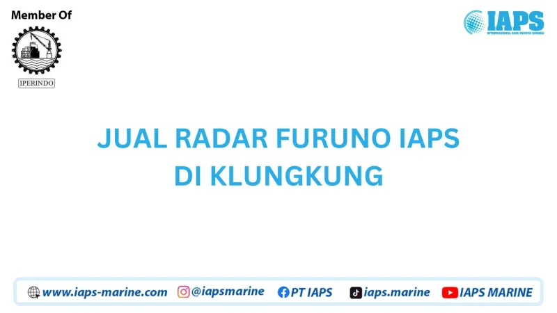 Jual Radar Furuno IAPS di Klungkung - Lainnya