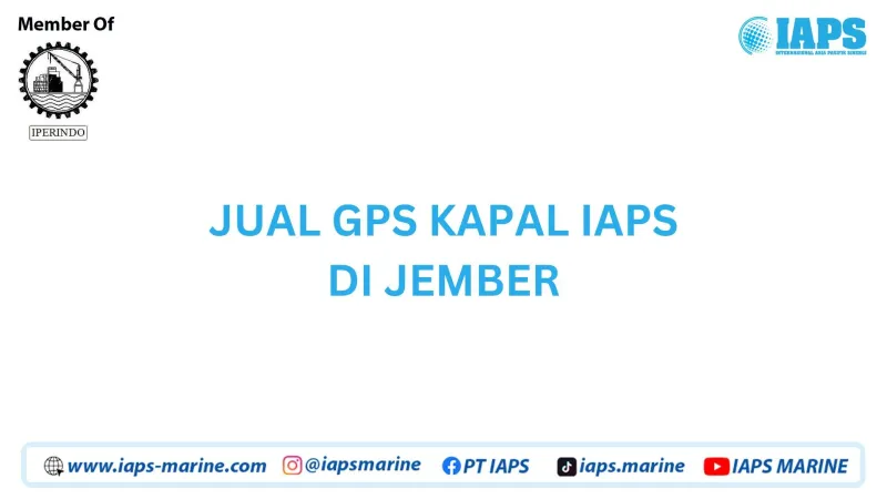 Jual GPS Kapal IAPS di Jember